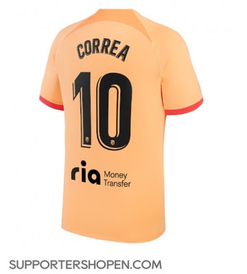 Atletico Madrid Angel Correa #10 Tredje Matchtröja 2022-23 Kortärmad